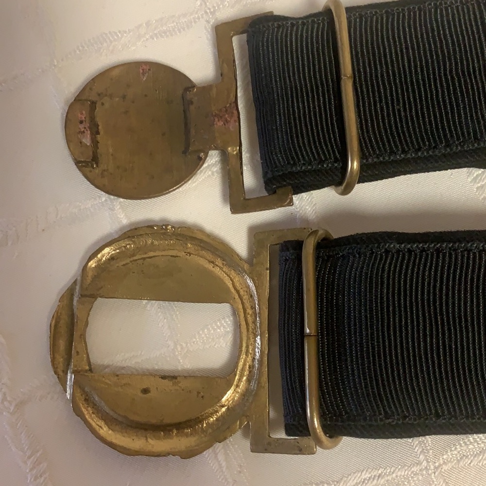 Elegant Black and Gold Women's Belt • Paula Cahen D’ Anver - Picture 5 of 8